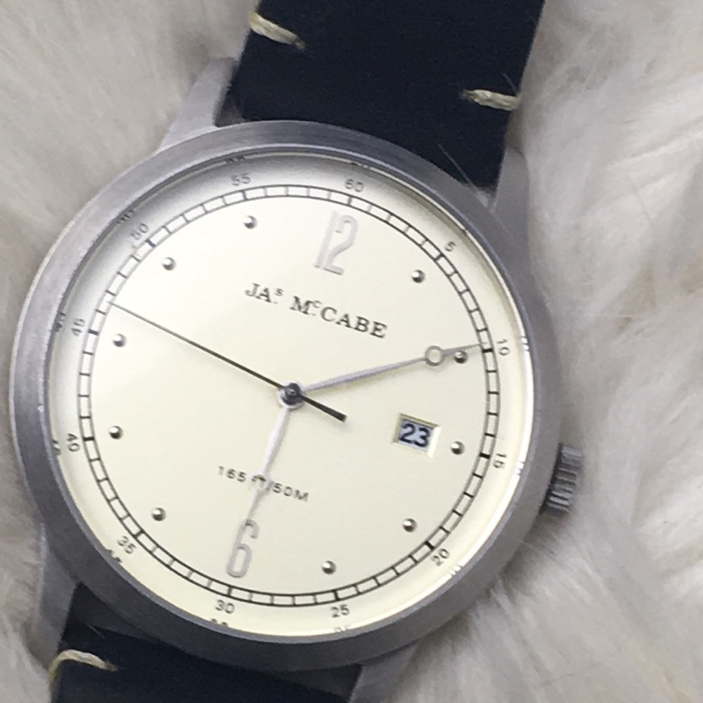 Rare men’s James McCabe wrist watch London